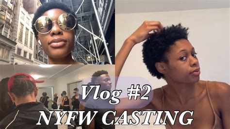 Jewelies Vlog Nyfw Casting Black Girl Modeling Struggles Youtube
