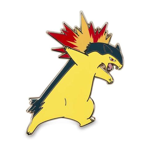 Meganium Typhlosion Feraligatr Pokémon Pins Pokémon Center Official Site