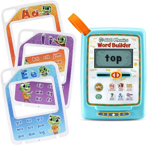 Educational Word Builder Magnetic Lowercase Letter Replacement Leap