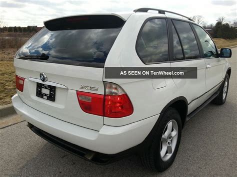 The vehicle was the first suv ever produced by bmw. 2003 Bmw X5 3. 0 Alpine White
