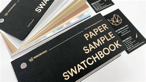 Paper Sample Book One Stop Packaging Solution Innorhino