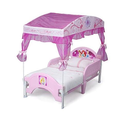 Get great deals on ebay! Disney Princess Canopy Toddler Bed-Pink and White Canopy ...