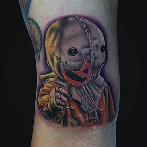 Maybe you would like to learn more about one of these? Tattoo By: @marcdurrant | Horror movie tattoos, Halloween ...
