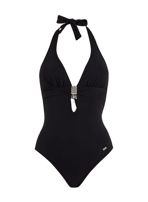 Dreaming Black One Piece Swimsuit Banana Moon For Women