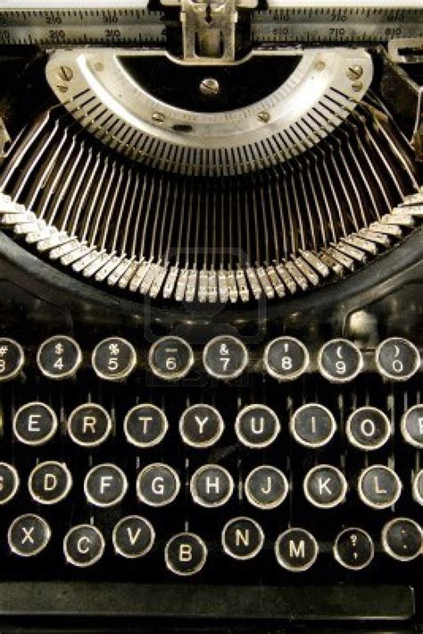 Vintage Typewriter Keyboard Vertical Vintage Typewriters Typewriter