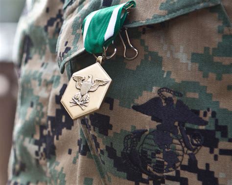 A Navy And Marine Corps Commendation Medal Is Placed Nara And Dvids