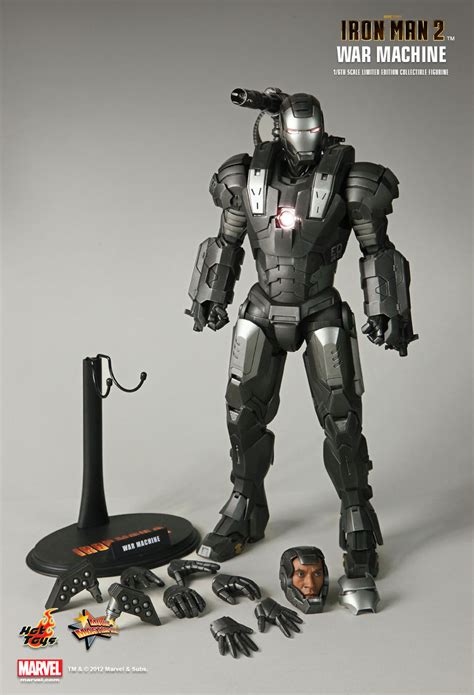 Hot Toys 16 Marvel Iron Man 2 Mms120 War Machine James