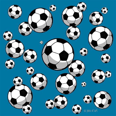 Soccer Ball Pattern Blue Background Products Available A Flickr