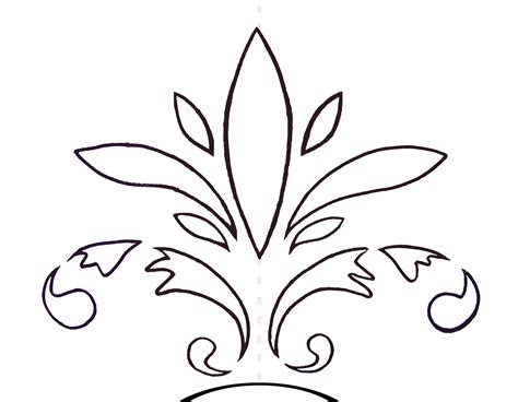 printable stencils with simple design activity shelter