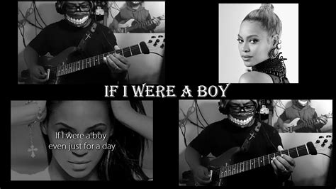Beyoncé If I Were A Boy A Guitar Instrumental Cover Youtube