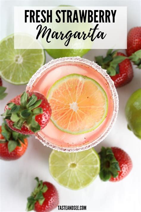 Fresh Strawberry Margarita Recipe Perfectly Balanced Alternative To