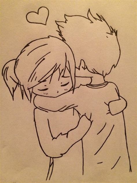 anime cute couple drawing at getdrawings free download