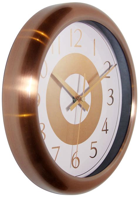 10 Inch Copper Classic Copper Wall Clock Clock By Room