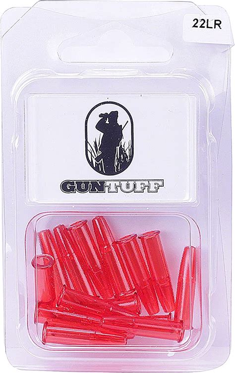 GunTuff New Snap Caps 22 LR PLASTIC Rifle Pistol 15 Pack Calibre