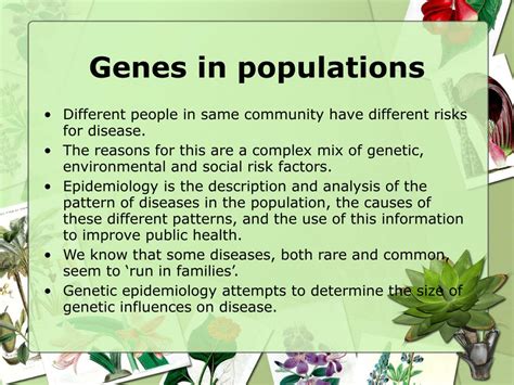 Ppt Continuous And Discontinuous Variation Genes In Population
