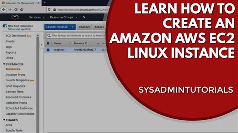 How To Create An Amazon Aws Linux Ec2 Instance For The Beginner Youtube