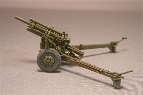 Ace 72530 105mm Us Field Howitzer M2a1 Early Scale Plastic Model Kit 1