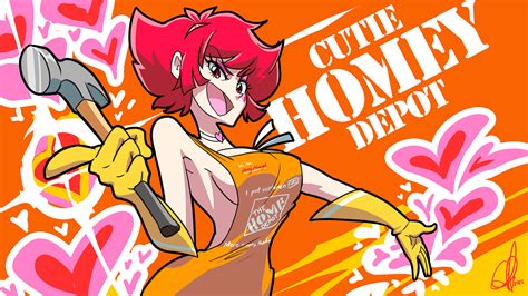 Rule 34 1girls Apron Choker Cutie Honey Cutie Honey Character Gloves Hammer Heart Heart