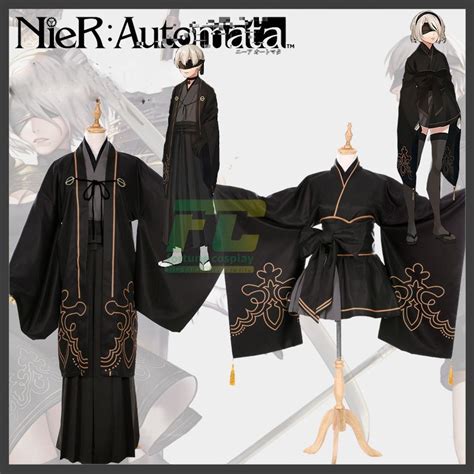 Free Shipping Nierautomata 2b 9s Custom Kimono Cosplay Costume