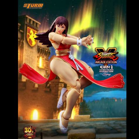 Storm Toys Shcc2018 112 Scale Street Fighter V Chun Li Action Figure Ebay