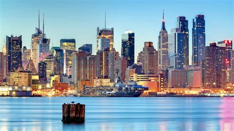 Manhattan City And Lake Hd New York Wallpapers Hd Wallpapers Id 53036
