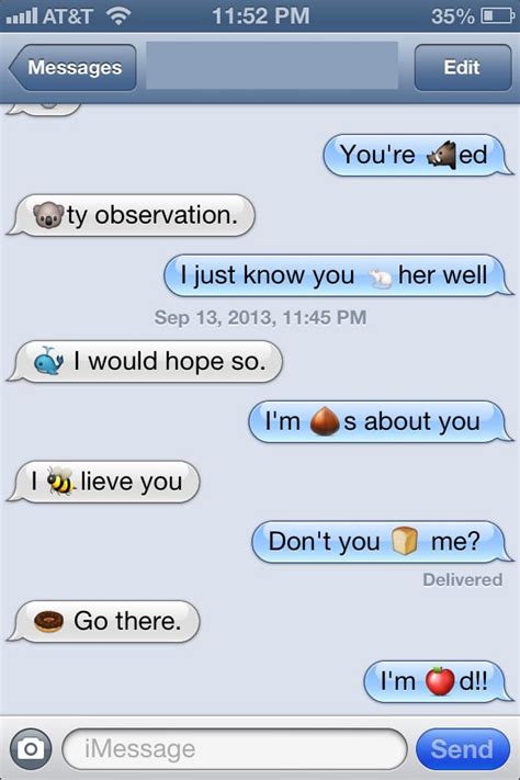 Clever These Two Funny Emoji Texts Popsugar Tech Photo 4