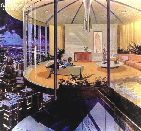 20 Stunning Space Age Retro Futuristic Home Concepts From The 60s In
