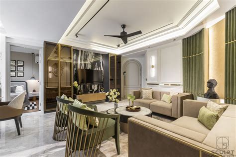 A Cozy And Elegant Neo Classical Interior Design Sculpt Design Studio