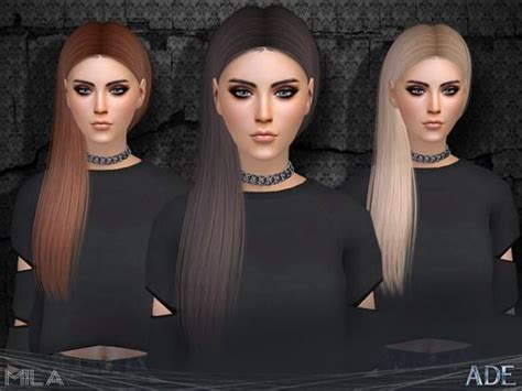 New Mesh Found In Tsr Category Sims 4 Female Hairstyles Cabelo Sims