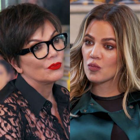 khloe kardashian calls out kris jenner for art shaming her watch e online
