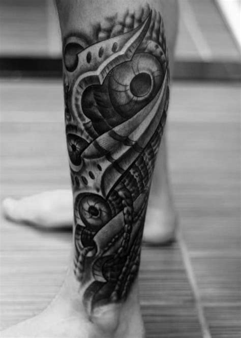 50 3d leg tattoo designs for men manly ink ideas