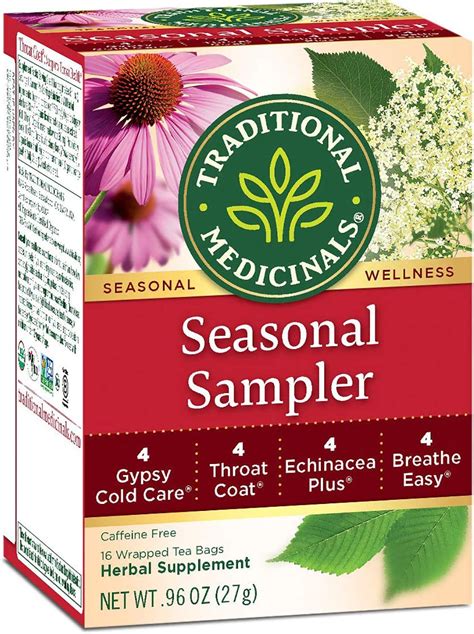 Traditional Medicinals Seasonal Sampler Herbal Tea
