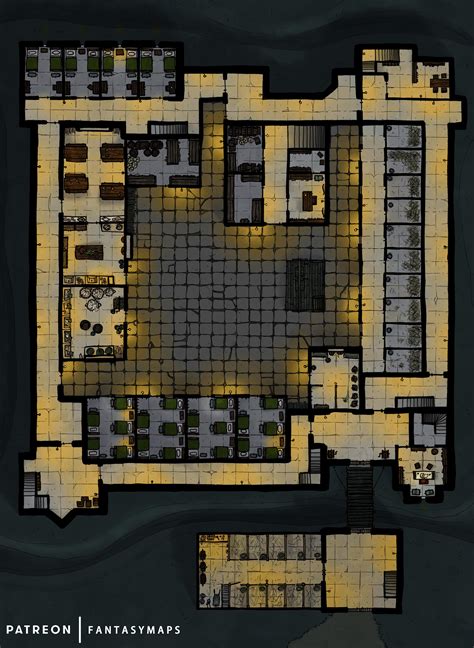 Dandd Underground Prison Map Onda Wallpaper