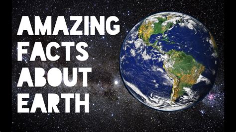 Amazing Facts About Earth Space Part1 Youtube