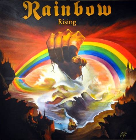 Rainbow Rising Rock Album Covers Music Album Art Classic Album Covers