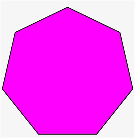 File - Basic Heptagon - Svg - Many Sides Does A Heptagon ...
