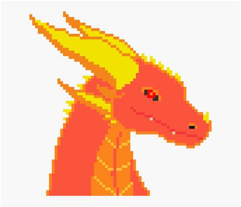 Fire Dragon Pixel Art Hd Png Download Transparent Png Image Pngitem