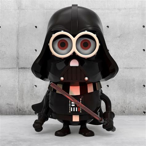 3d File Darth Vader Minion Stl・3d Printable Model To Download・cults