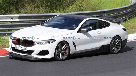 Bmw M8 Csl Spy Shots Show Coupe Testing At The Nurburgring