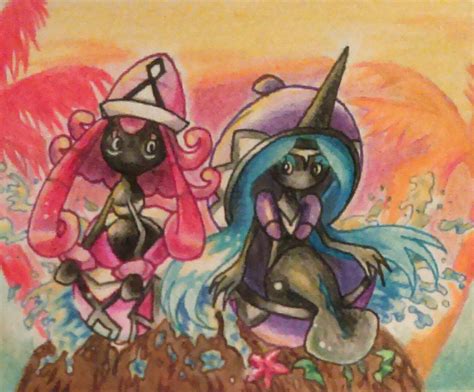 Tapu Lele And Fini By Mich Spich On Deviantart