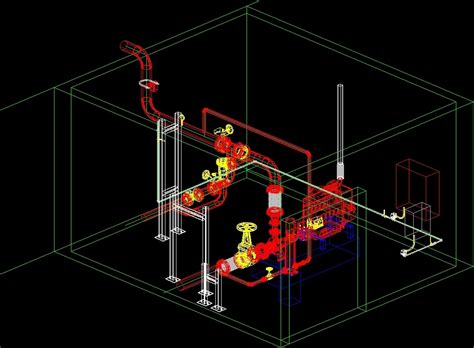 Pumping Room Dwg Block For Autocad Designs Cad