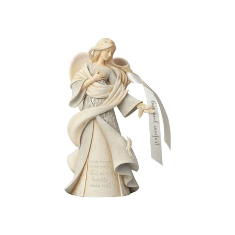 Loss And Comfort Angel In 2021 Angel Figurines Angel Figurine Display