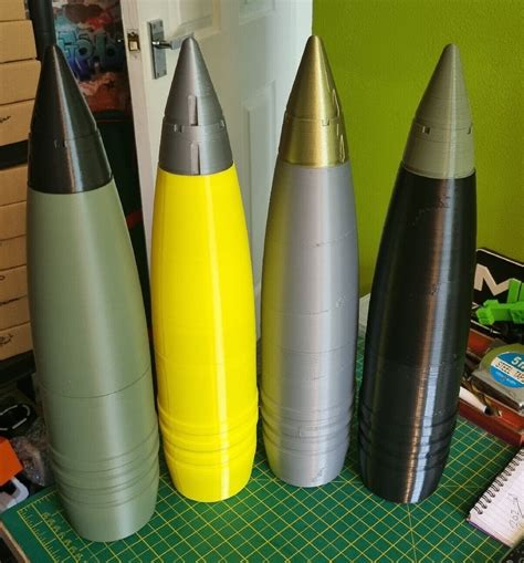 Replica 11 Scale 88mm Full Shell And Casing Plastic Model Kitfree