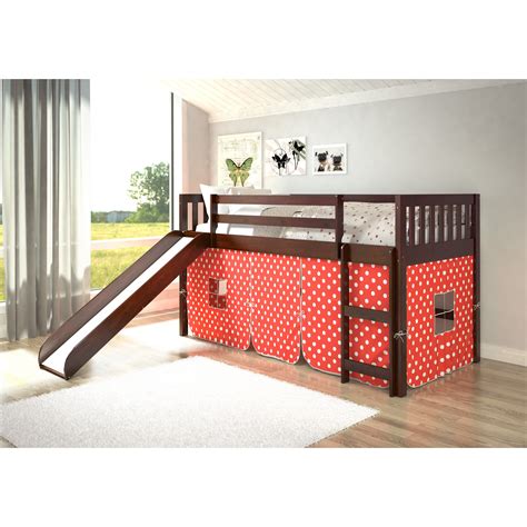 donco kids mission twin  loft bed reviews wayfair