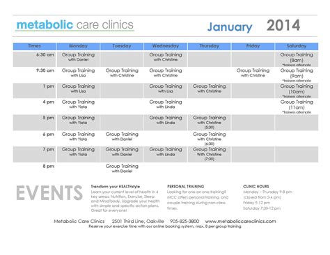 Jan2104exercise Metabolic Care Clinics