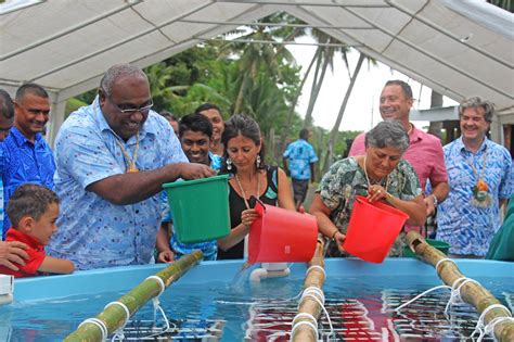 The Opening Of Our New Hatchery Jhunter Pearls Fiji