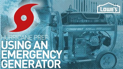 Emergency Portable Generators Hurricane Preparedness