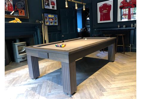 The urban pool table is a modern pool table with a blend of rustic look to it. Rex Hardwood Badger Luxury English/American Pool Dining ...