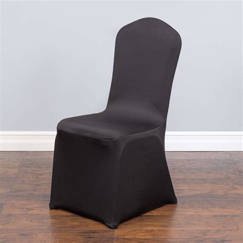 Black polyester folding flat chair covers. Spandex Chair Covers Rentals MA | Chair Cover Rentals ...