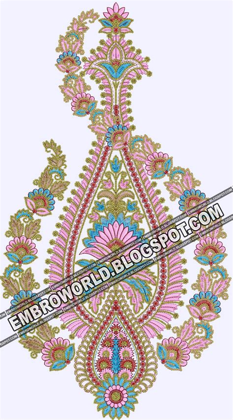 Embroidery Design Of Fancy Suit And Sequins Dupatta Latest Embroidery